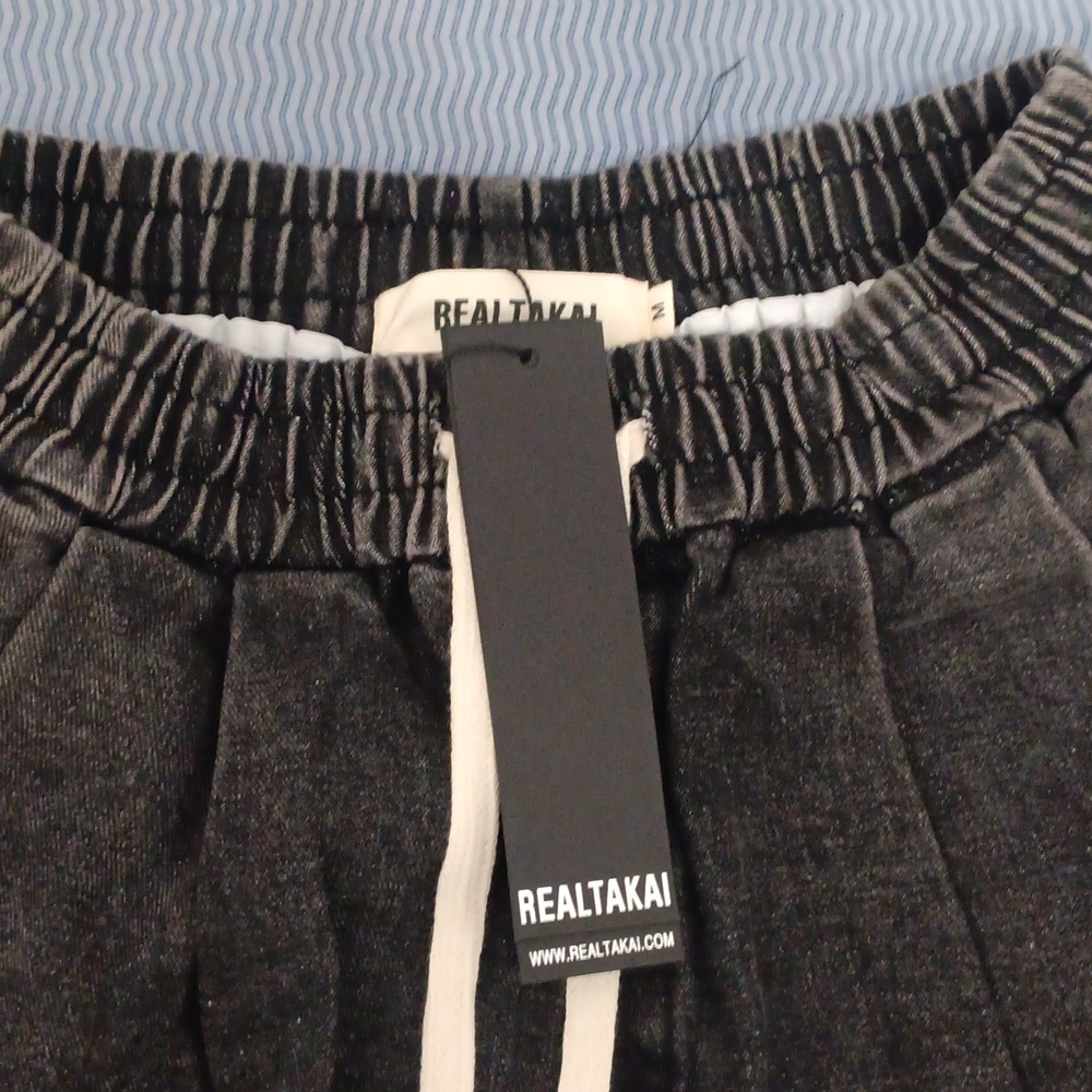 Realtakai Black Joggers Jeans Size M